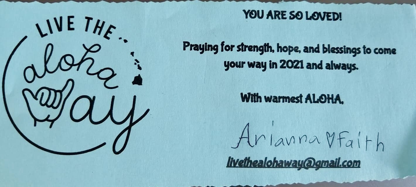 Thank you note